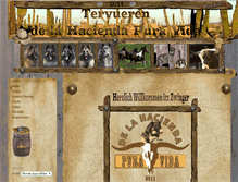 Tablet Screenshot of hacienda-pura-vida.de